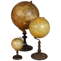 Collection of Three Globes, circa 1930