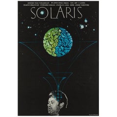 Solaris Original Czech Film Poster, 1975