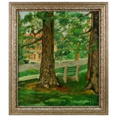 "Through the Trees" Painting 6