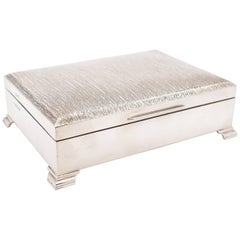 Vintage Silver Table Box, Birmingham 1971