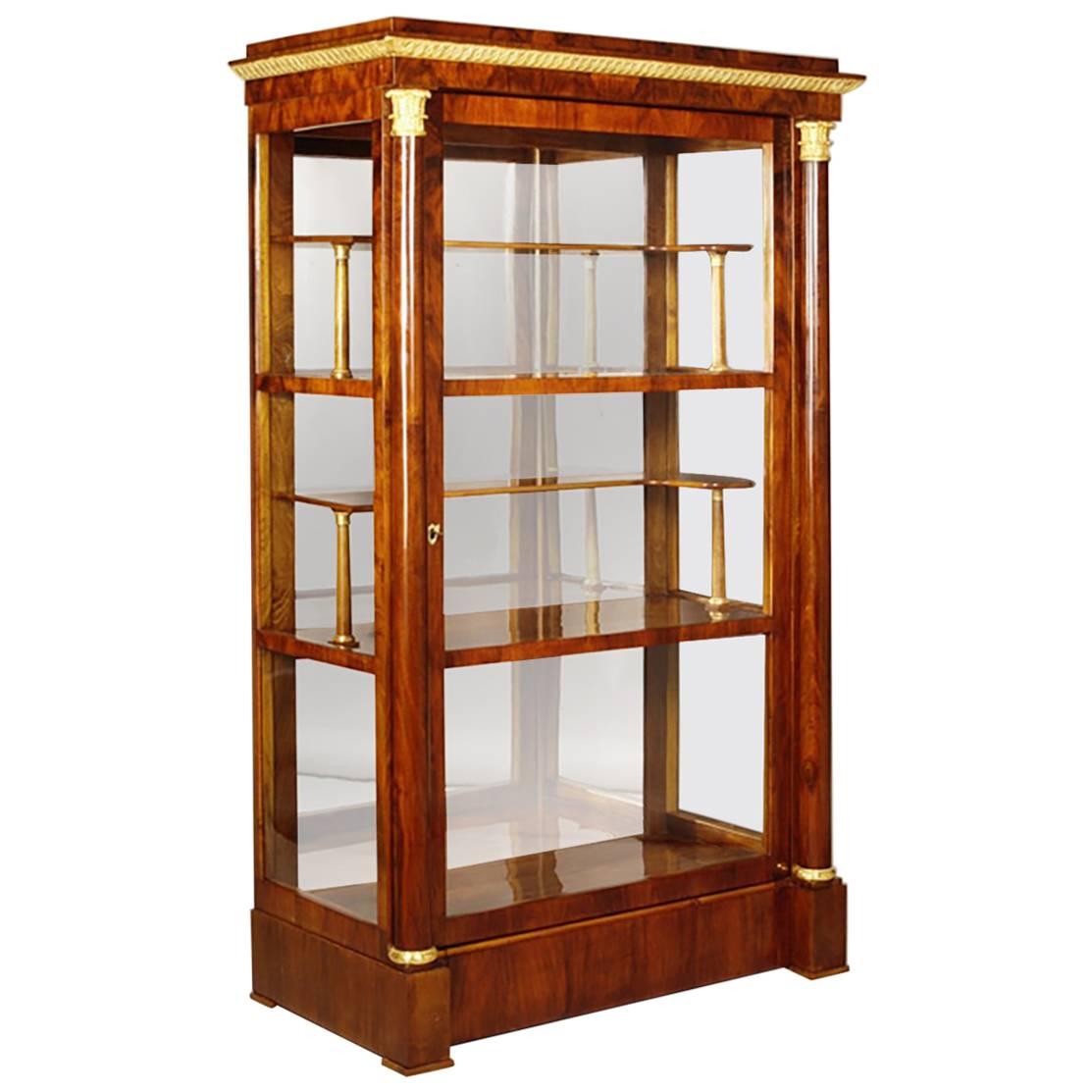 Biedermeier Display Cabinet For Sale