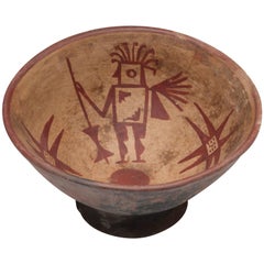 Pre-Columbian Narino Warrior Bowl