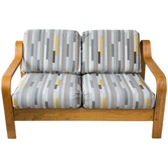 Midcentury Bentwood Loveseat by Taylor Ramsey