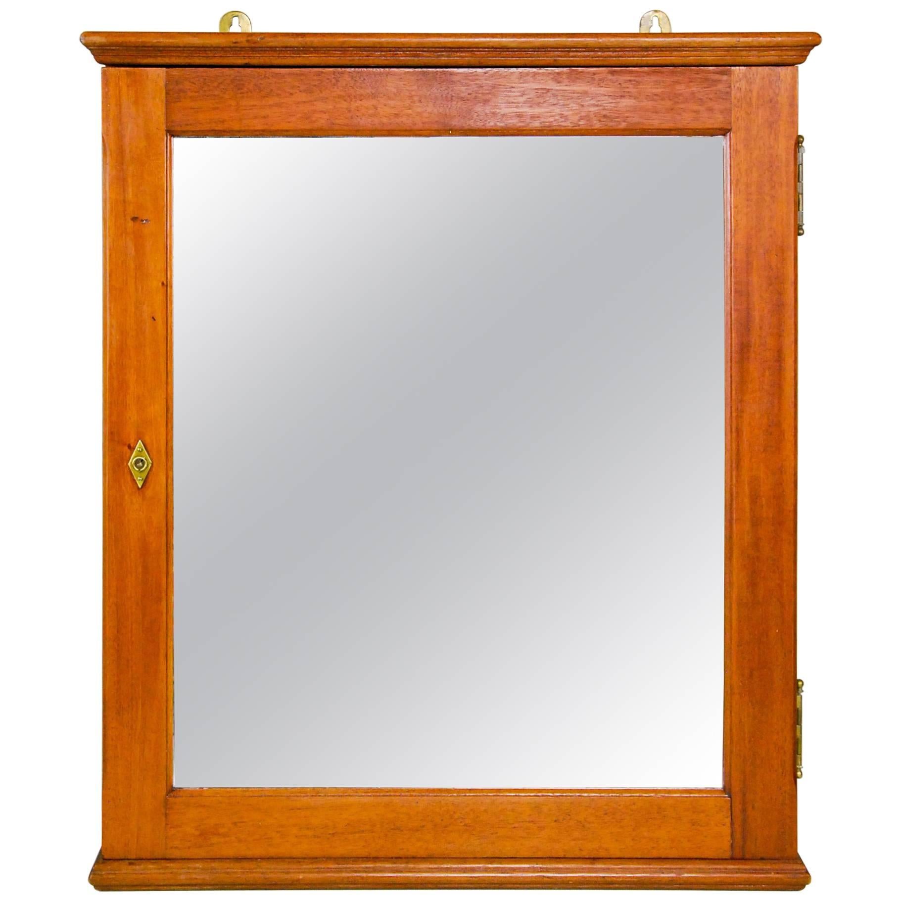 1920 Wall-Mounted Pharmacy Bathroom Cabinet with Mirror