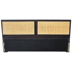 Paul McCobb King Headboard for Calvin with Caned Panels 