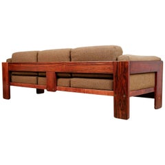 Tobia Scarpa Bastiano Rosewood Sofa for Gavina, Italy, circa 1960