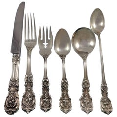 Antique Francis i by Reed & Barton Sterling Silver Flatware Set for 8 Old Mark 51 Pieces