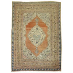 Persischer Hadji Jali Li Täbriz-Teppich aus dem 19. Jahrhundert