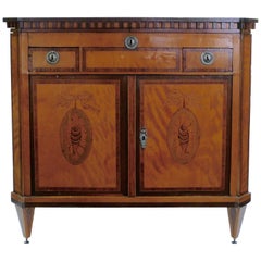 Fine Early 19th Century Dutch Inlay Commode or Klapbuffet