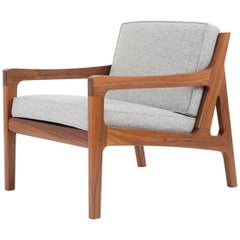 Asa Pingree Pilar Lounge Chair in American Walnut