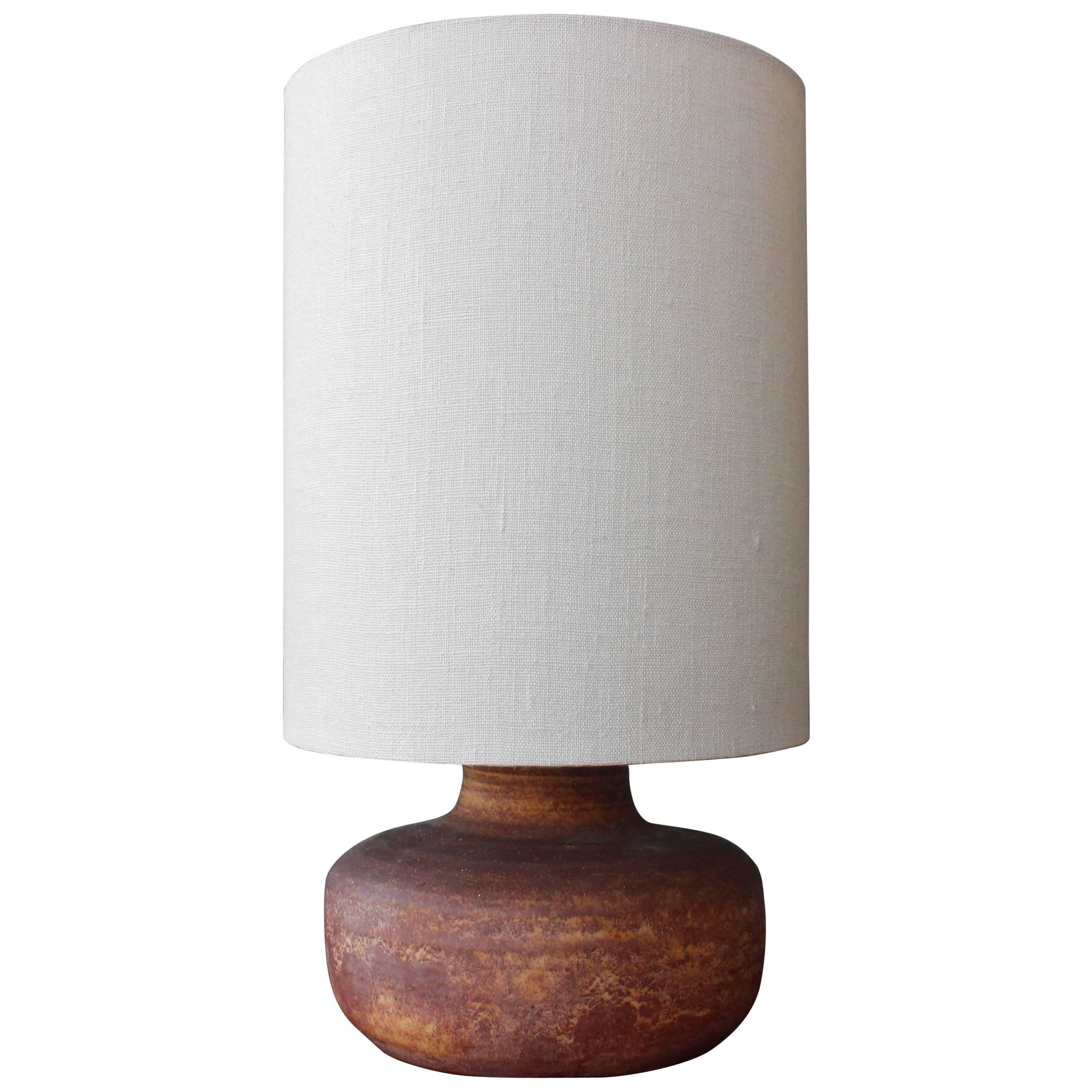 French Accolay Ceramic Table Lamp