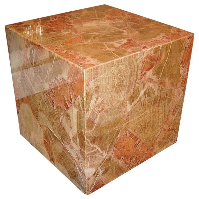 Onyx Side Table For Sale at 1stdibs