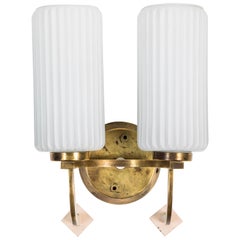 Vintage Double Sconces in the Manner of Stilnovo