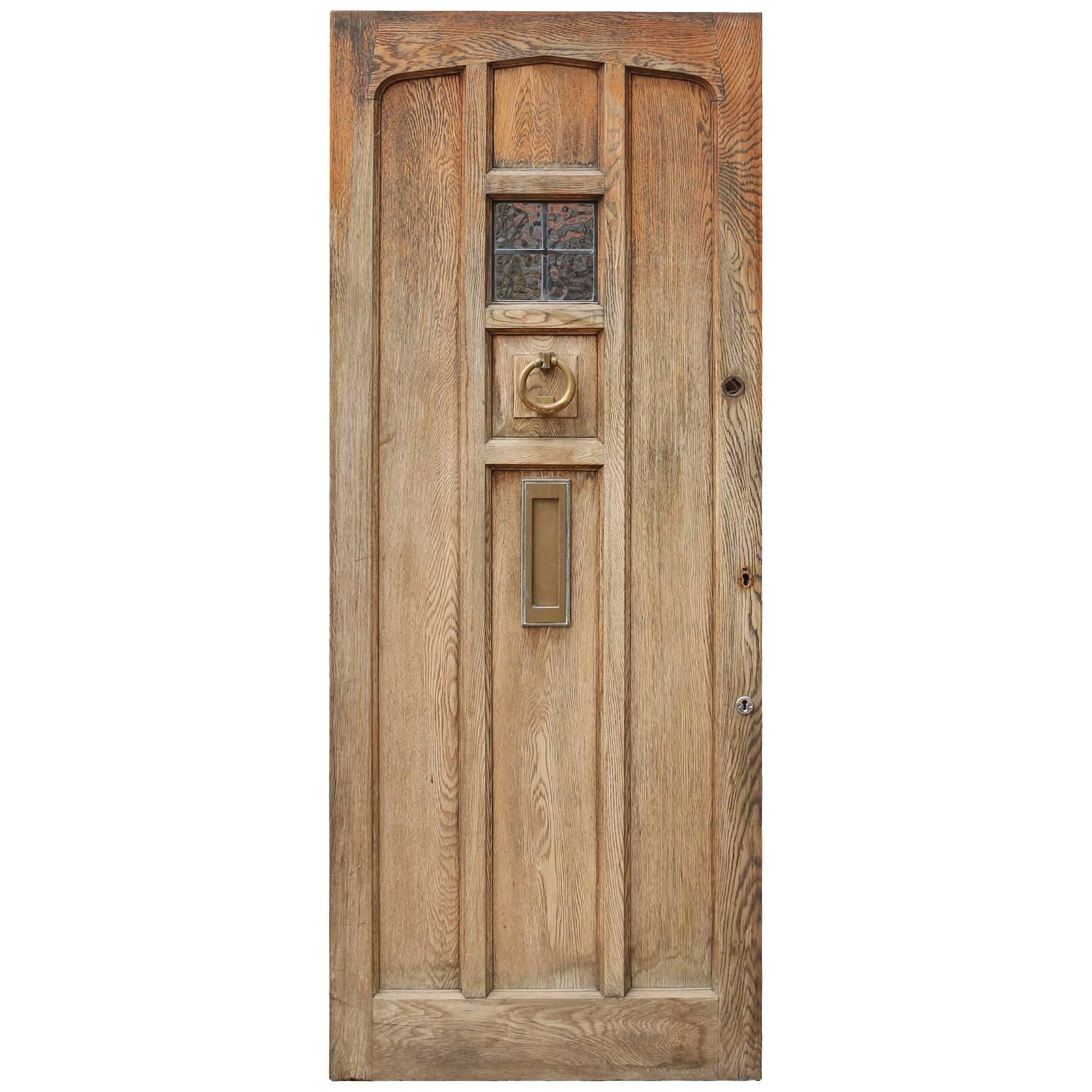 1930s Oak Front Door
