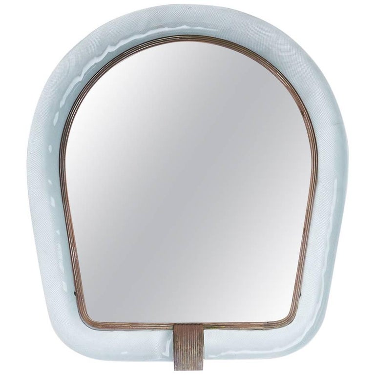 Carlo Scarpa Venini Mirror, 1930s, offered by Almond & Co.