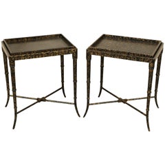 Pair of Tray Top Tables