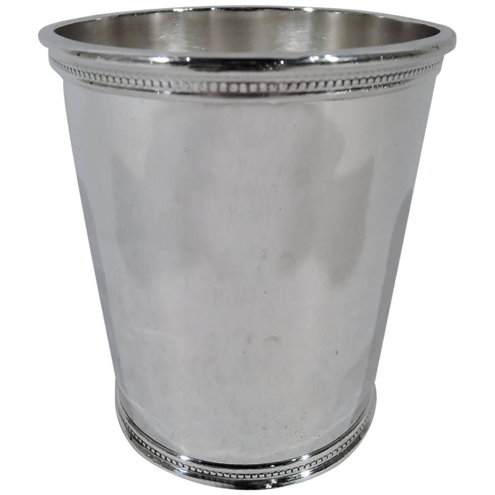 Rare JFK Era Sterling Silver Mint Julep Cup by Scearce of Kentucky