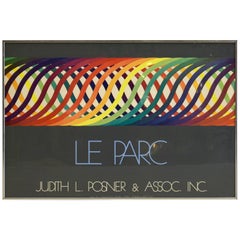 Affiche de l'exposition Julio Le Parc par l'Atelier Arcay:: Paris