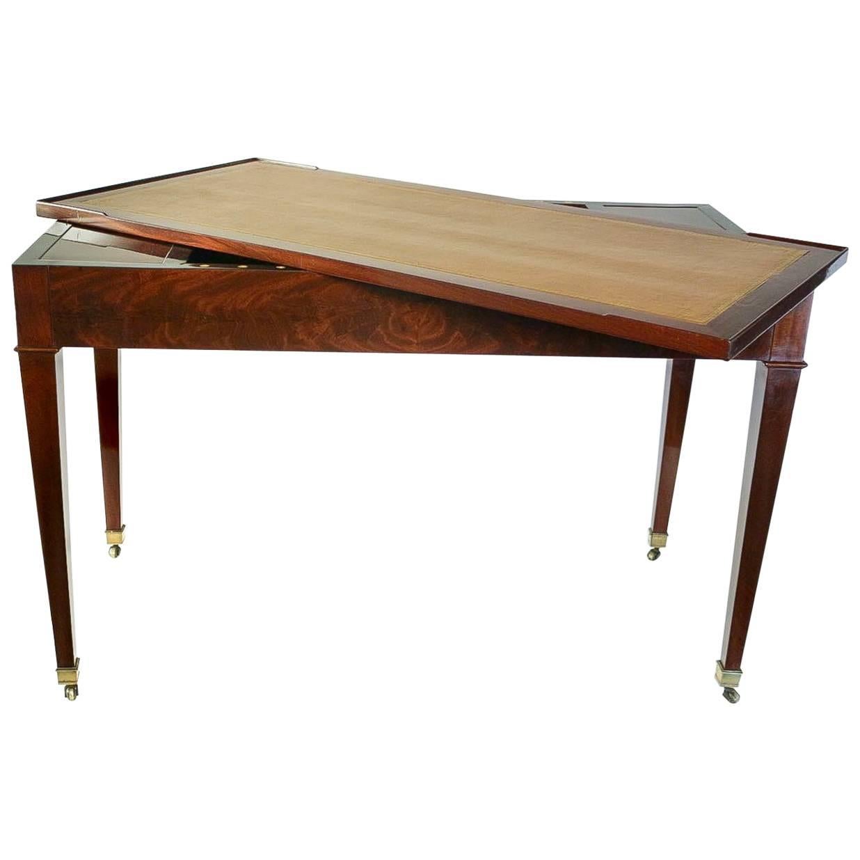 Jacob Freres Rue Meslée French Directoire Period Reversible Desk and Tric-Trac