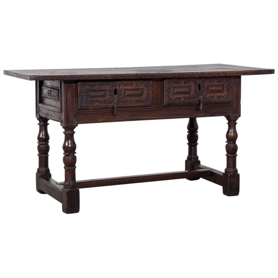 17th Century Spanish Serving Table