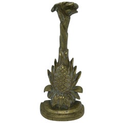 19th Century English Cast-Bronze Pineapple Doorstop
