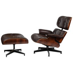 Eames Herman Miller Lounge and Ottoman