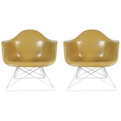 Pair of Eames Herman Miller Cat's Cradle Base Chairs