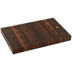 Medium "Wesley" American Black Walnut End-Grain Butcher Block, Cutting Board