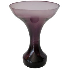 Blenko Wayne Husted 5919 Chalice Vase