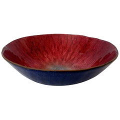 Gio Ponti Paolo DePoli Modernist Enamel Bowl