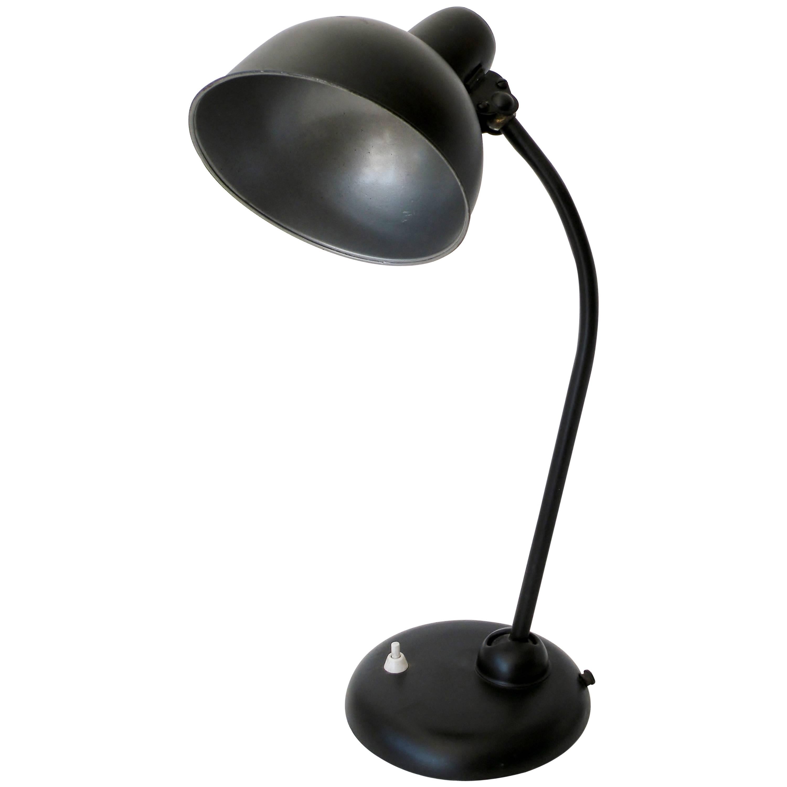 Christian Dell Bauhaus Desk Lamp for Kaiser Dell, Germany For Sale