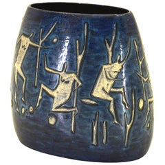 Mid Century ceramic vase by Gianni Tosin