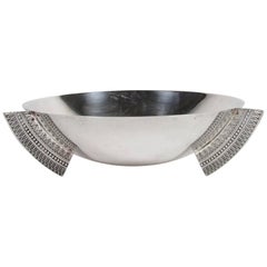 Christofle Silver Plated Egyptian Revival Bowl