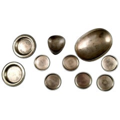 Just Andersen Art Deco Large Collection of Dishes and Bottle Trays and More