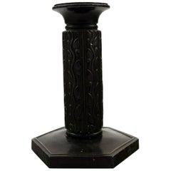 Just Andersen, Candlestick of Patinated Bronze