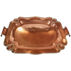 American Arts & Crafts Movement Copper Tray by Gorham Co