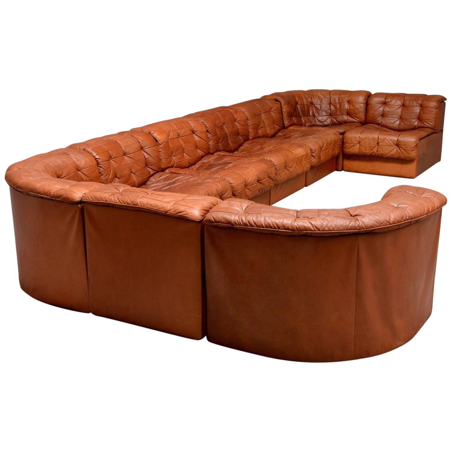 De Sede DS11 Sectional Leather Sofa