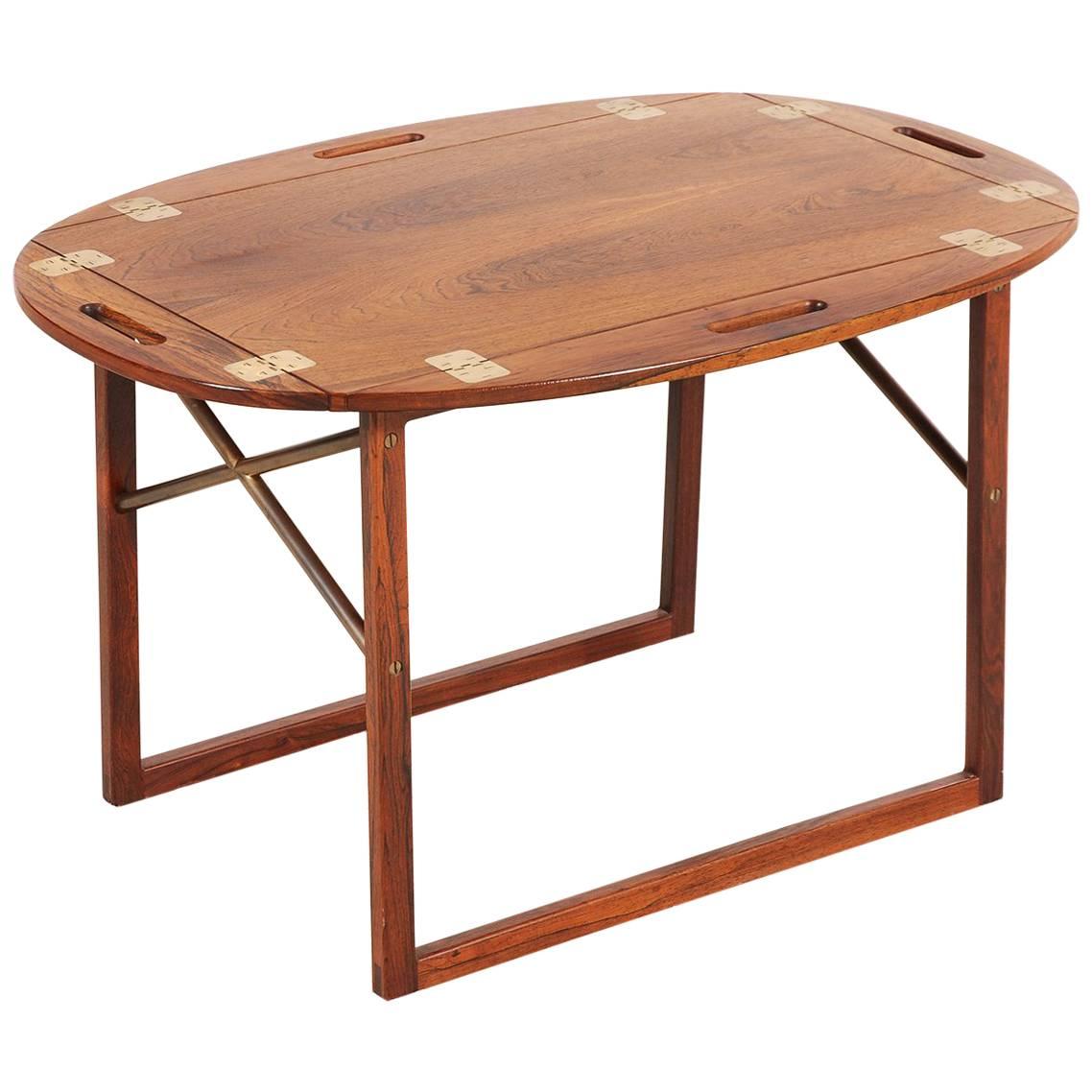 Rosewood Side Table by Svend Langkilde for Illums Bolighus, circa 1960