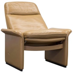 De Sede DS 50 Leather Relax Chair Ochre Modern
