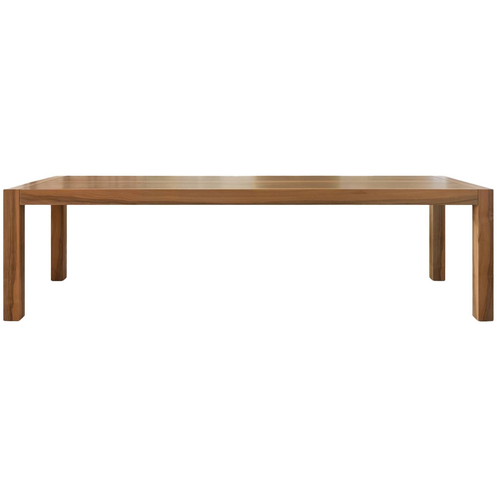 Table rectangulaire en bois « Kwaak » conçue par Stephane Lebrun pour Dessie