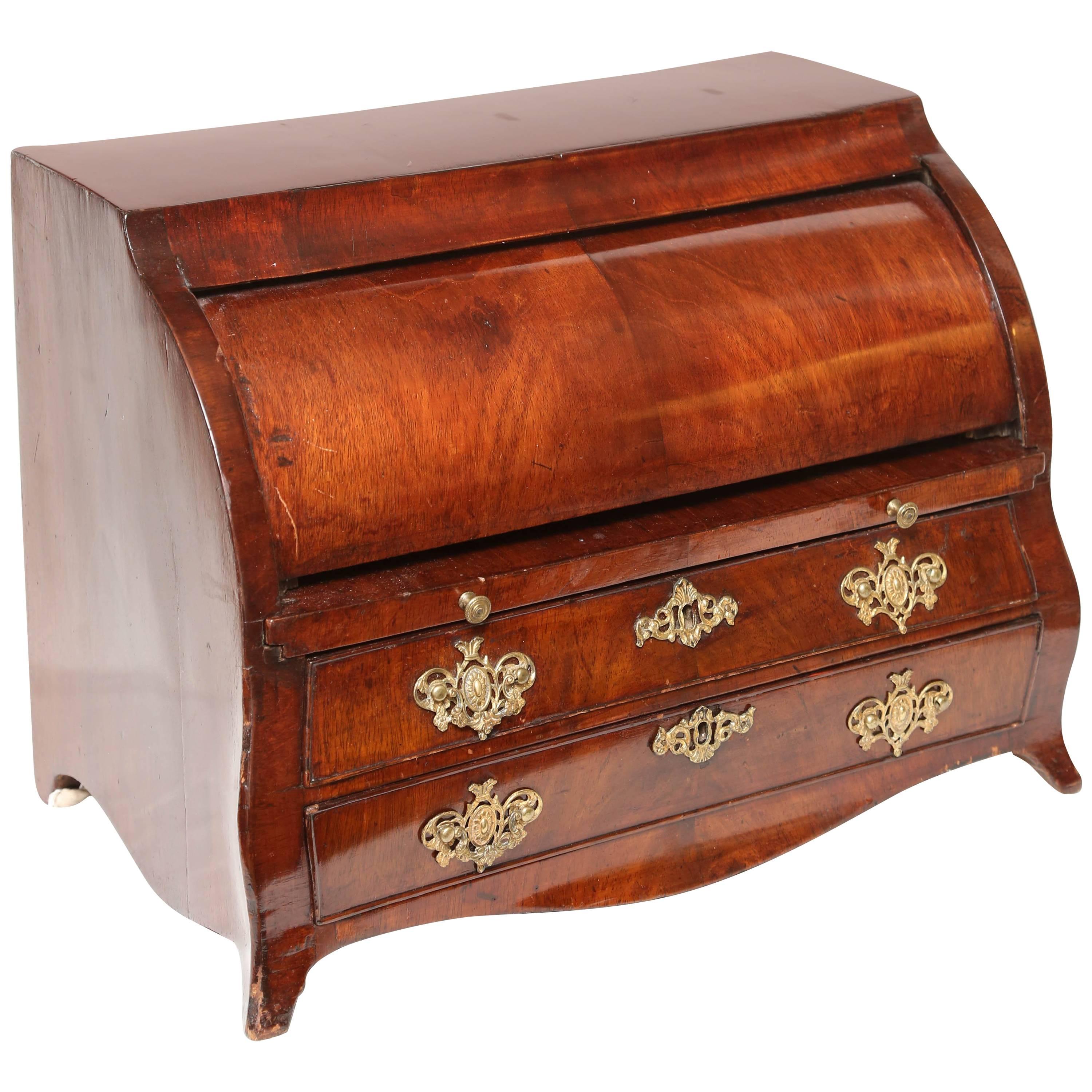 Superb 19th Century Continental Miniature Desk or Jewel Box