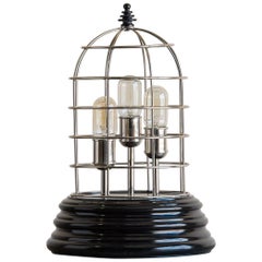 Modern Silver Beehive Lamp, Holland