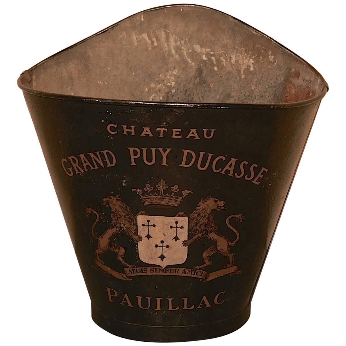 19th Century French Vineyard Grape Hod from Chateau Grand Puy Ducasse Pauillac