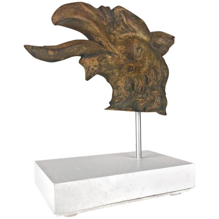 Expressive Relief Fragment of a Mythical Creatures from the Middle Ages For Sale