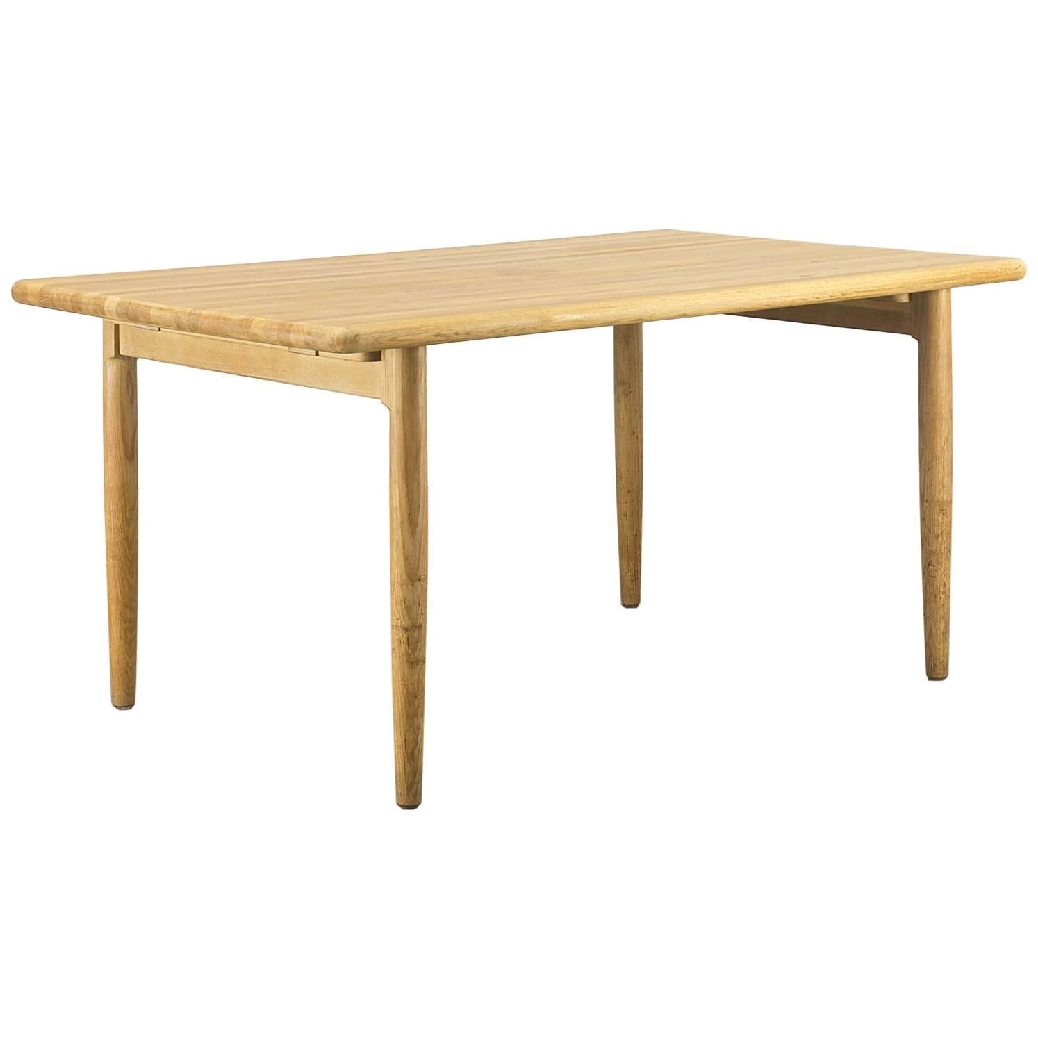1960s Moller Massiv Smoked Oak Dining Table For Sale