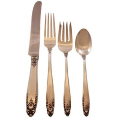 Prelude by International Sterling Silver Flatware Set for 8 Service 32 Pieces