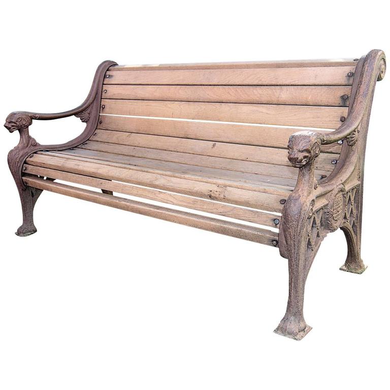Cast Iron Bench For Sale