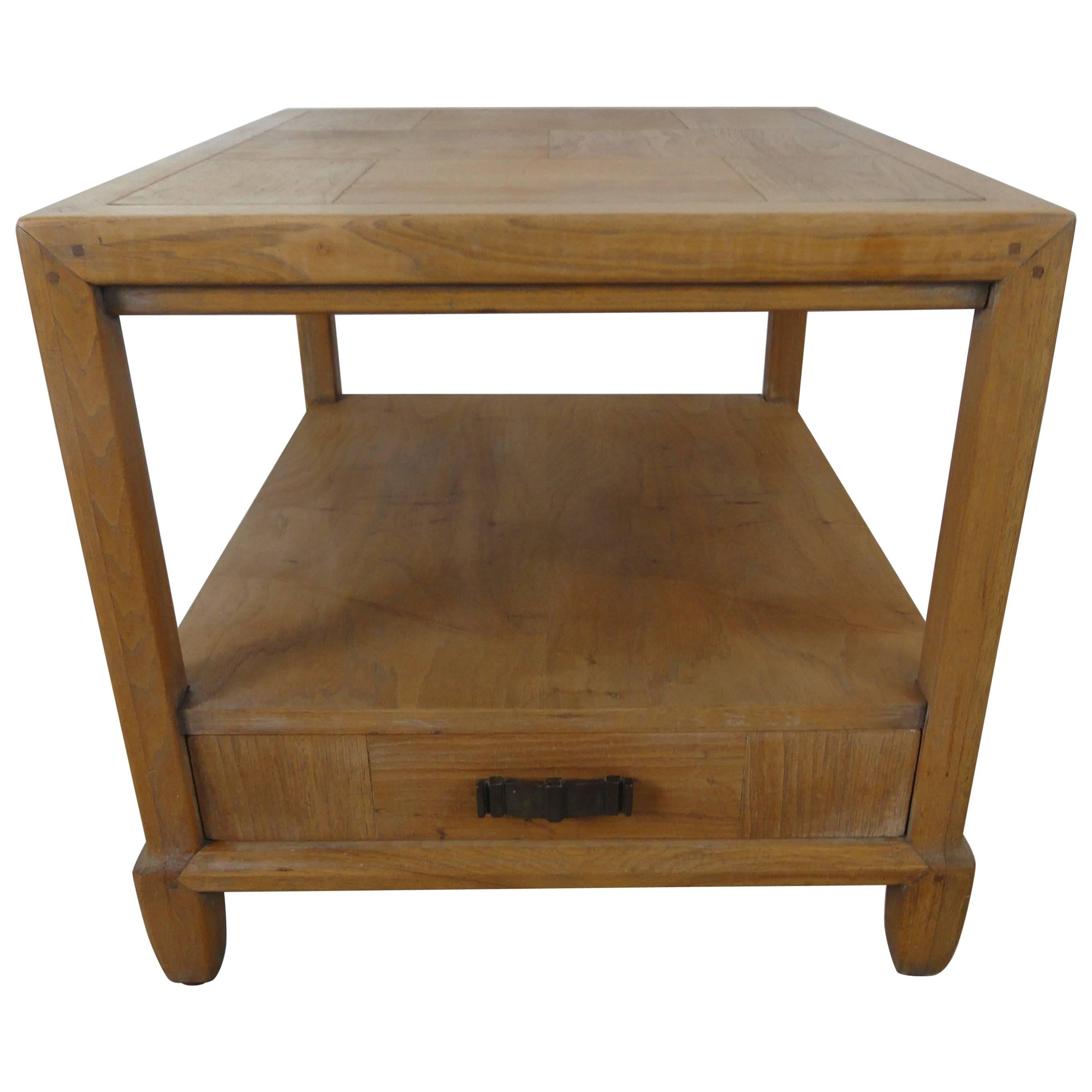 Century Furniture Ming Style End Table For Sale