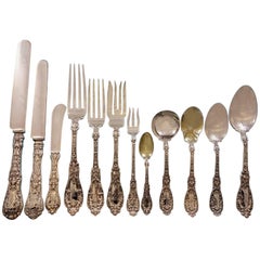 Paris by Gorham Sterling Silver Flatware Set Art Nouveau Cherubs 159 pcs Dinner