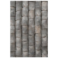 Sets of One-Hundred Antique Ceramic Roof Tiles